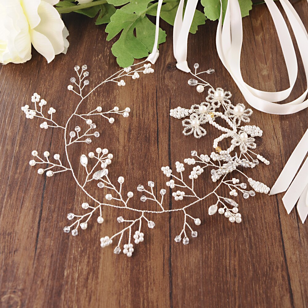 XINMILI Rhinestone Trim - Crystal Chain Ribbon For Wedding Dress, Craft Decoration (20.5x5cm) - View #7