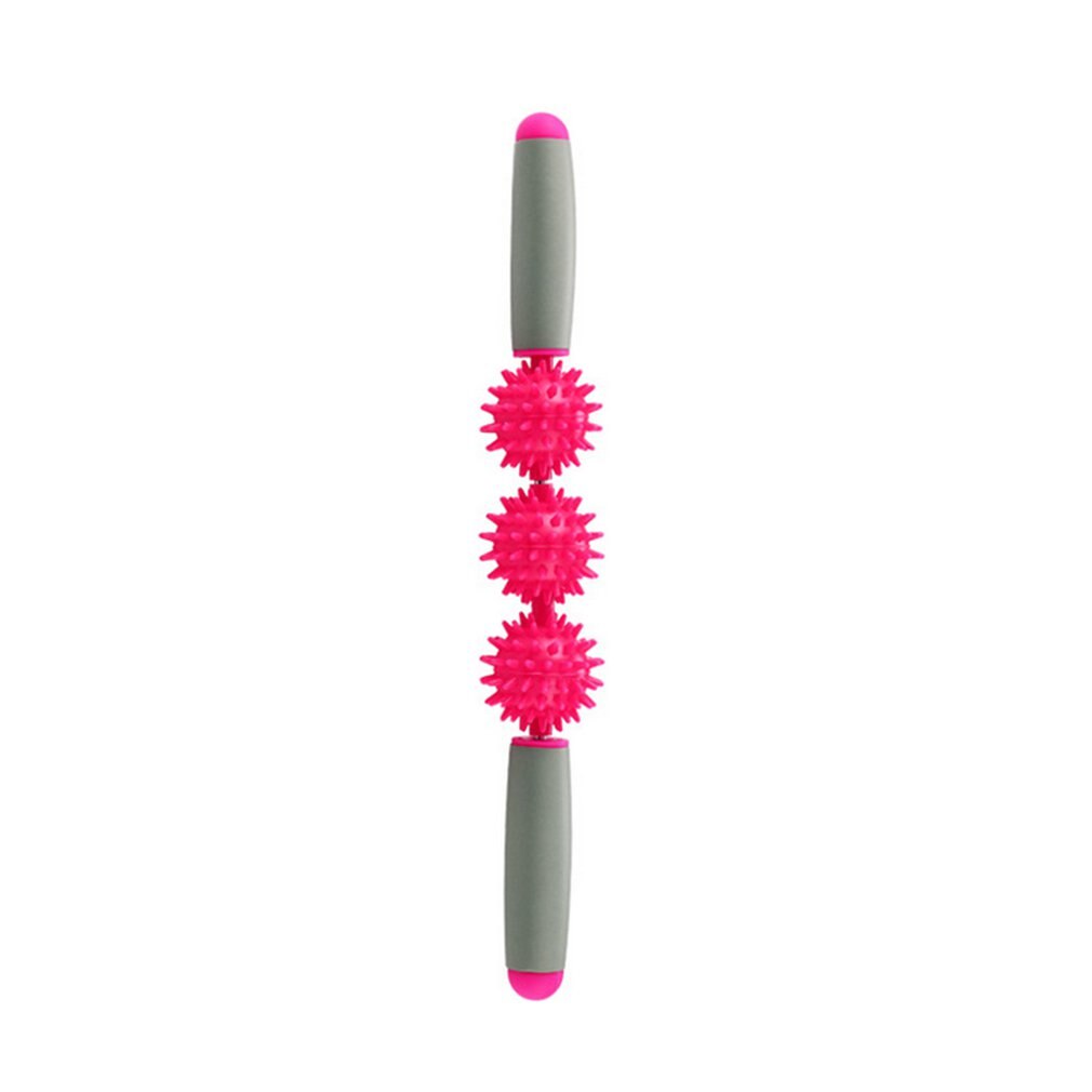 Sport relax roller thorn ball muskelmassasje fitness yoga roll stick roller muskel triggerpunkt gå ned i vekt fitness stick