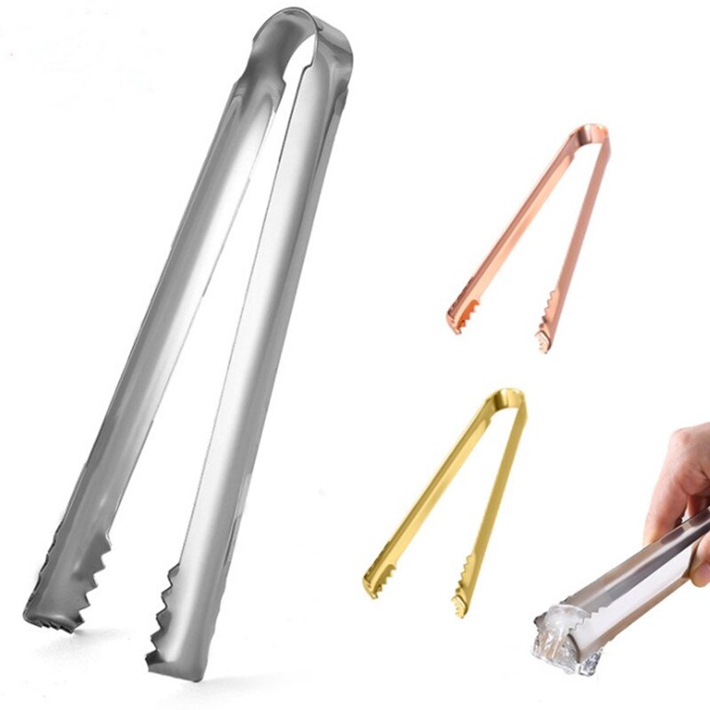 Stainless Steel Food Clip Ice Clip Barbecue Bread Buffet Barbecue Clip Multifunctional Food Clip Kitchen Accessories Bbq Tools