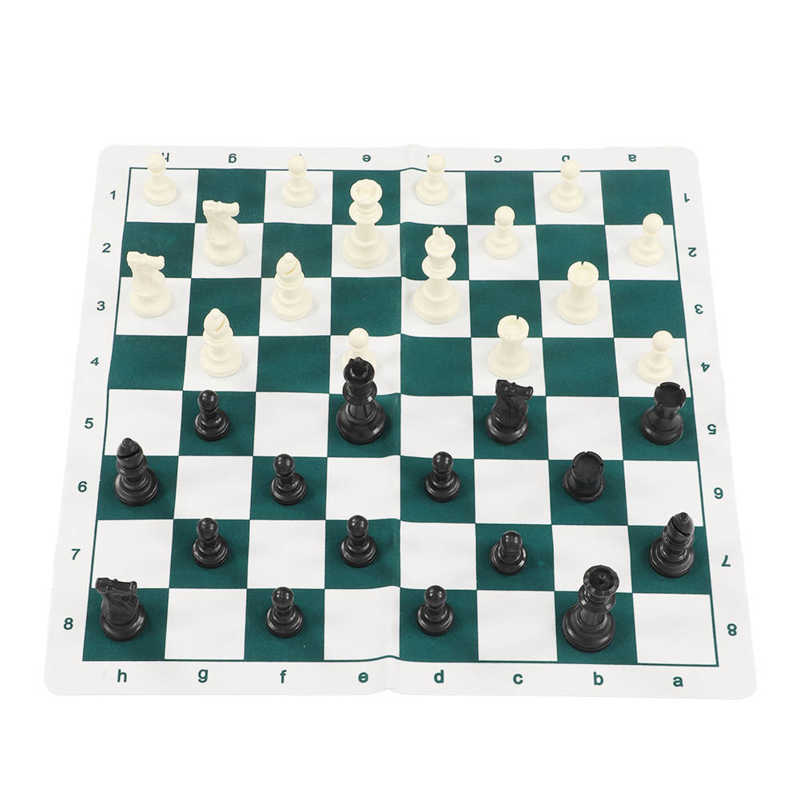 Portable Travel Chess Game Set Travel Chess Set Foldable Rollable Light Compact for Family Gatherings for Picnic: Wang Gao 95MM