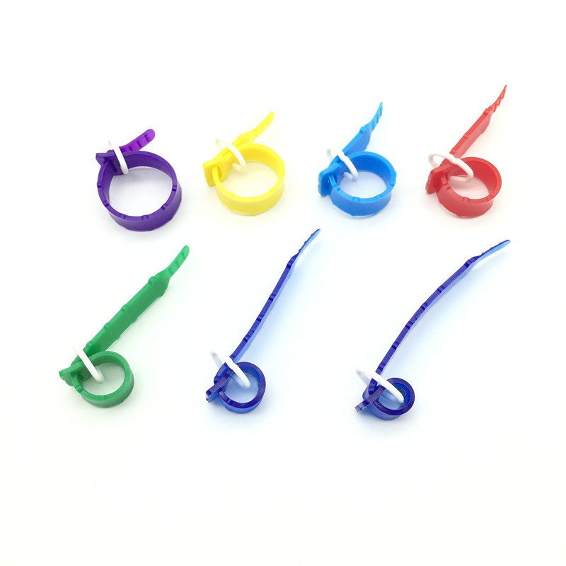 200 Pcs Een binnendiameter van 23 mm Pluimvee voet ring Fokkers Eend Gans Kip Ganzen Zwaan verstelbare Zachte materiaal