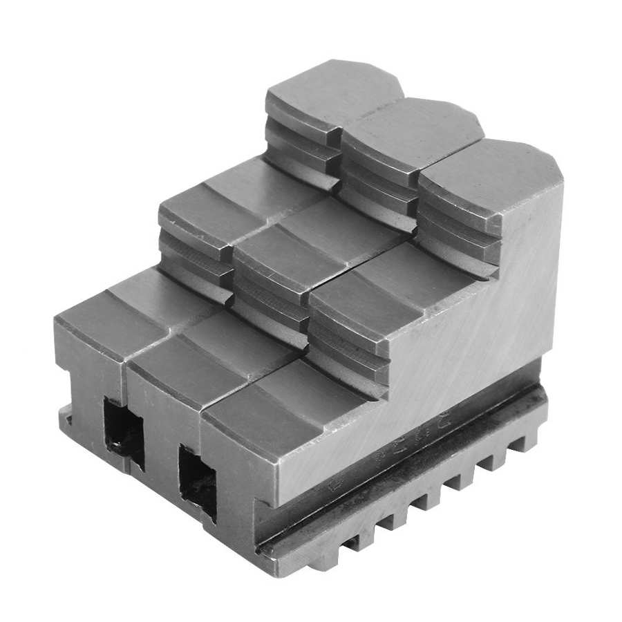 3 Pcs Internal Jaw 20CrMnTi Self Centering Chuck CNC Machine Tool for K11-160 6in milling collet chuck
