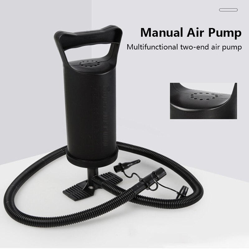 12-Inch Twee-weg Handpomp Ballon Hand-Pull Luchtpomp Grote Drijvende Bed Zwembad Outdoor handmatige Inflatie Apparaat