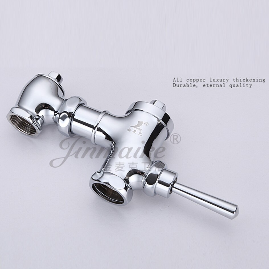 squatting pan flushing valves time delay valve stool flush valve pedal flushing valve hand press flushometer