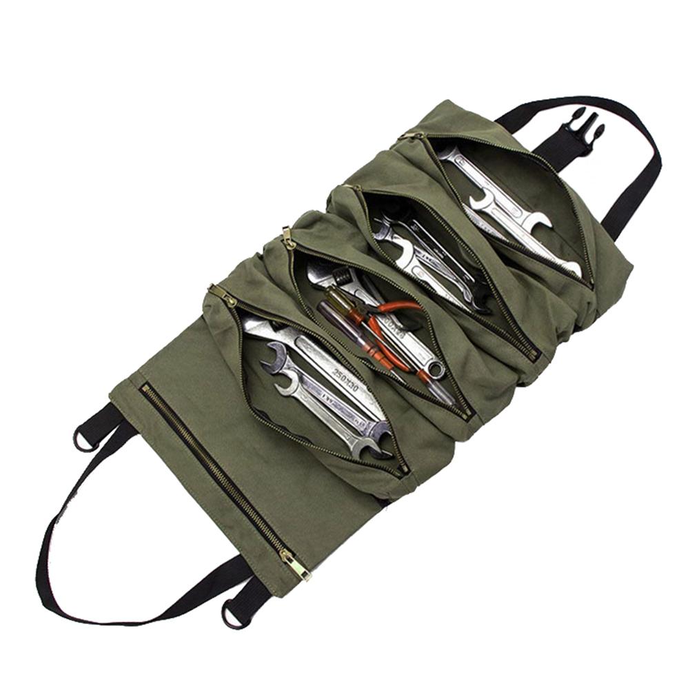 Draagbare auto oprolbare rits hangende reparatie gereedschap opbergtas etui organizer