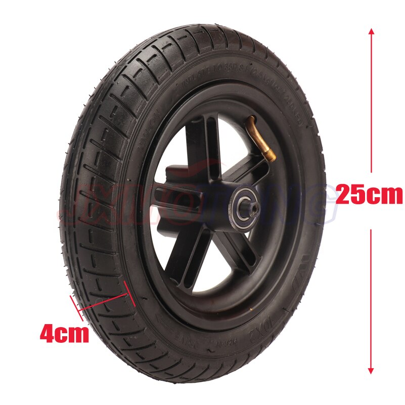 10 inch Elektrische Scooter Xiaomi Mijia M365 front Motor wiel banden & Inflatie banden achter Wiel 10x2 Buitenste binnenband