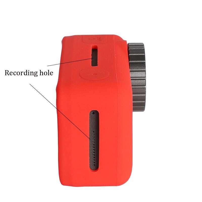 OSMO ACTION Silicone Protective Case Soft Cover + Lens Cap + Lanyard + Wrist Strap For DJI OSMO ACTION Action Camera Accessories