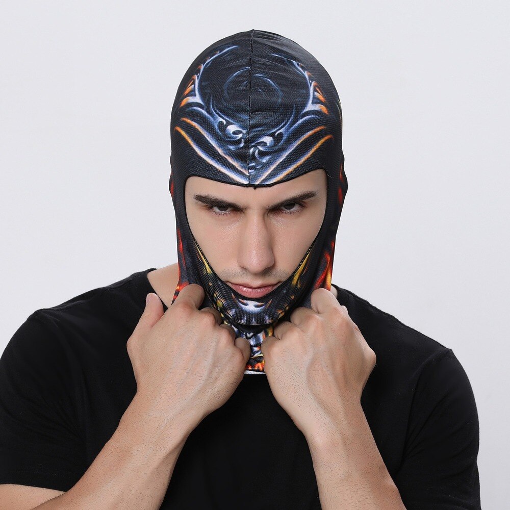 Biker Motorcycle Face Mask Headgear Headscarf Skull Balaclava Foulard Hood