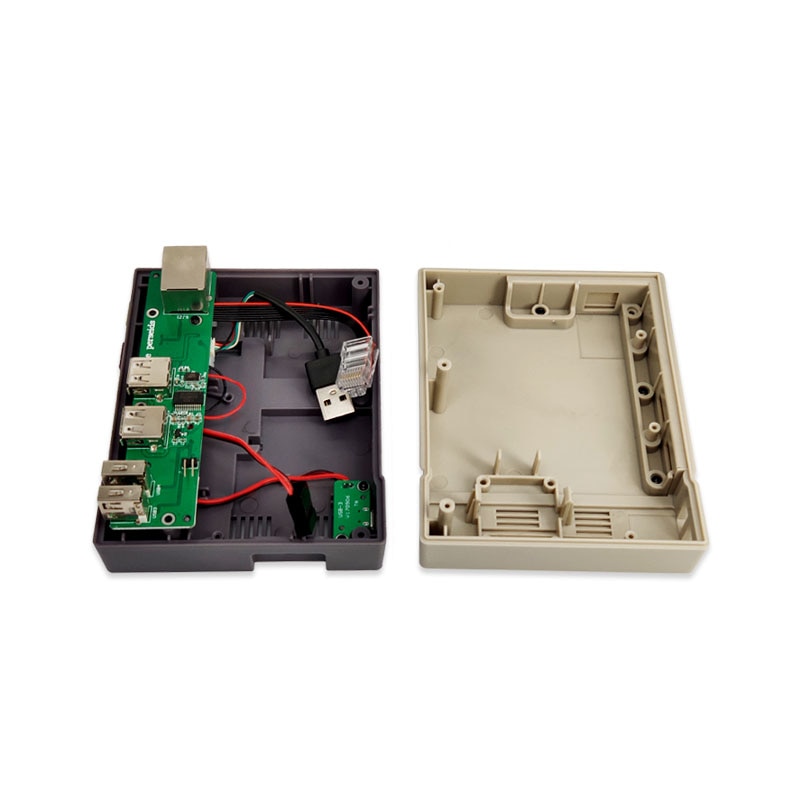 Raspberrry Pi Game Box NES Case NESPI Plus Safe Shutdown Functional Power Button Kit For Raspberry Pi 3B+/3B