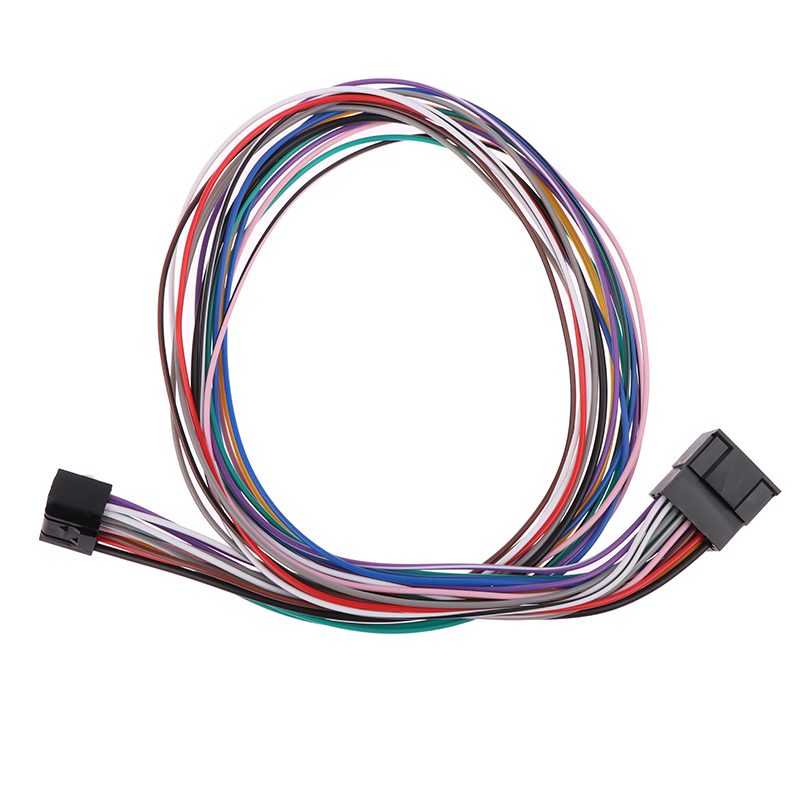 Kits universels de faisceau de câbles ISO pour autoradio, 16 broches, Extension ACC pour parler de puissance, câble adaptateur de 60cm pour lecteur Android
