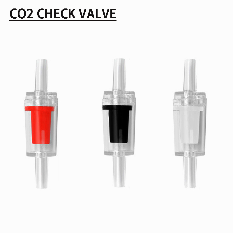 2 stk kontraventil  co2 udstyr 4 x 6mm akvarie  co2 system diffuser vandtank kontrol  co2 modstrøm fisketank tilbehør