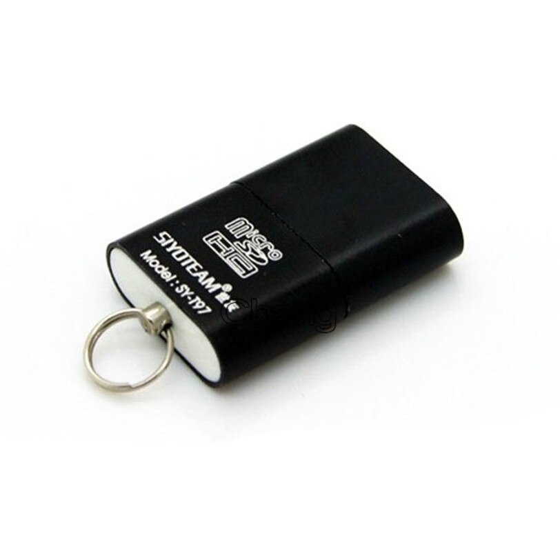 Portátil mini usb 2.0 micro sd tf t-flash leitor de cartão de memória adaptador flash drive memória flash sd atacado