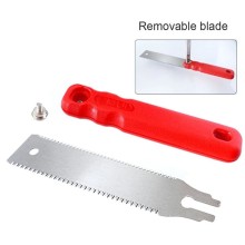 Woodworking Double Sides 65mn Steel Hand Saw Tenon 3-edge Tooth Cutting Plastic
