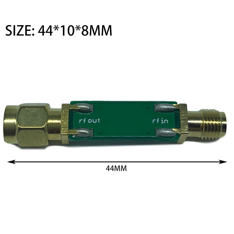 1090MHz SAW Band Pass Filter - Mini Module for SDR Receivers - RTL-SDR Compatible