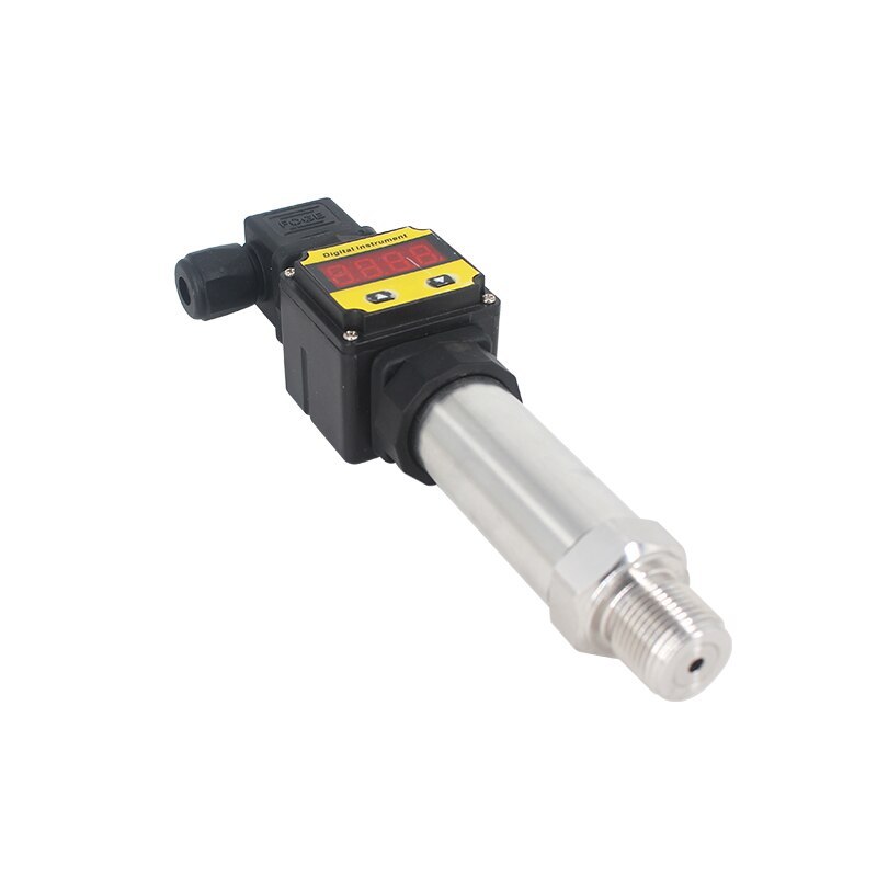 Pressure Transmitter LED Digital Display Fuel Pressure Sensor Water Pressure Transmitter Pressure Transducer QDW90A