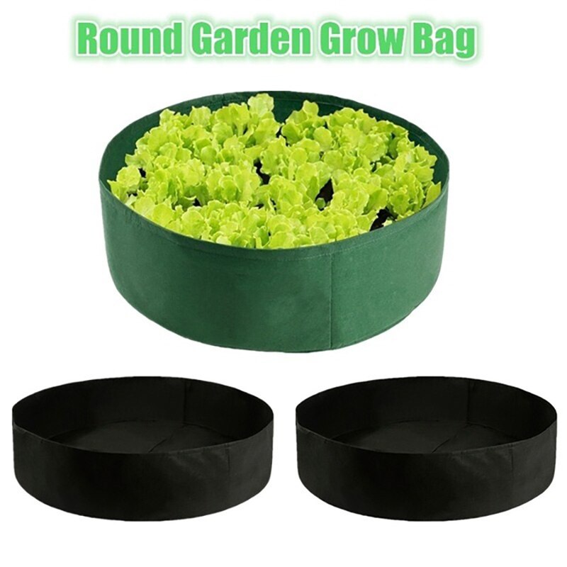 Große Kapazität Wachsenden Tasche Container Garten Juwelüse Kasten Nicht-gewebte Stoff Pflanzung Tasche Wachsende GrüNe Blume Pflanzen Garten Taschen