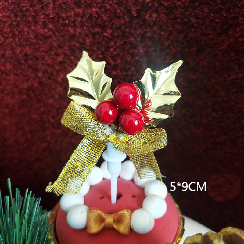 10Stck Weihnachten Kuchen Deckel Mini Weihnachten Baum Cupcake Deckel Ornamente Neue Jahr Weihnachten Party freundlicher Geburtstag Kuchen Dekor Liefert
