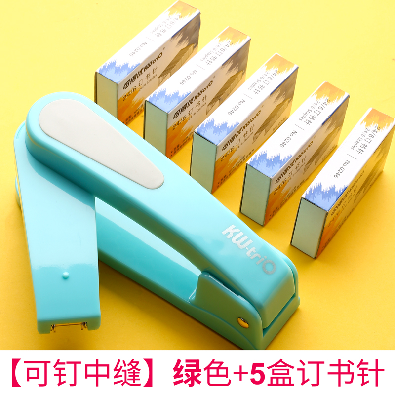 360 Rotation Stapler With Manual Rotation Heavy-Duty Staplers For Office Bookbinding Supplies,Labor-saving Bookbinding: 004