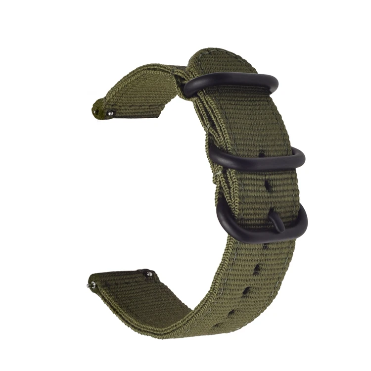 Correa de nailon tejido para Samsung Galaxy Watch, banda de tela Amazfit de 22mm, 20mm, 6, 4, 5, 44mm, Gear S3 Classic Active 2, 24mm, 18mm