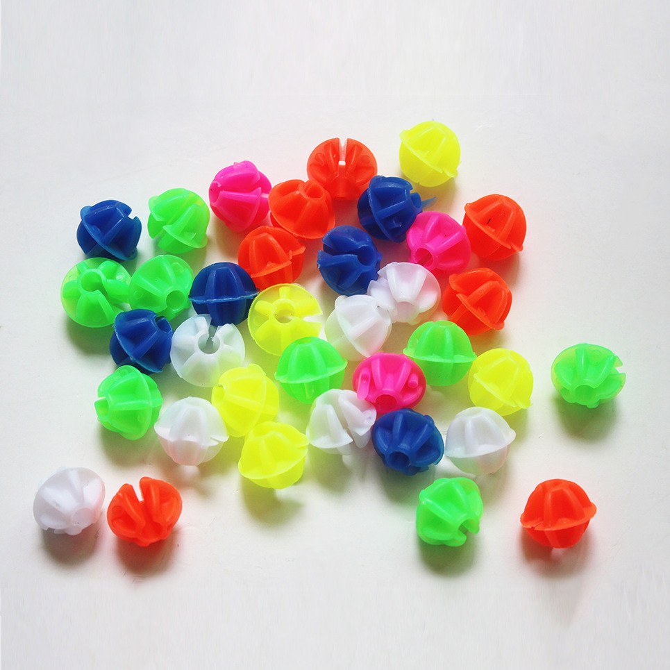 36pcs/bag Bicycle Wheel Plastic Spoke Bead Children Kids Clip Colored Decoration For Bike Road Mountain Bicycle Random Color