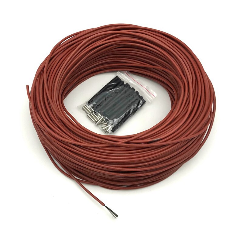 Infrared Heating Cable Low Cost Carbon Warm Floor Cable Carbon Fiber Heating Wire Electric Hotline 10m/15m/20m/30m/50m