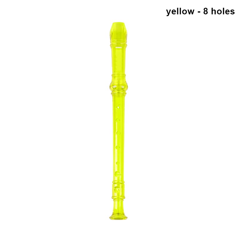 Student Children Plastic Flute Recorder 6 8 Holes Detachable Music Instrument HB88