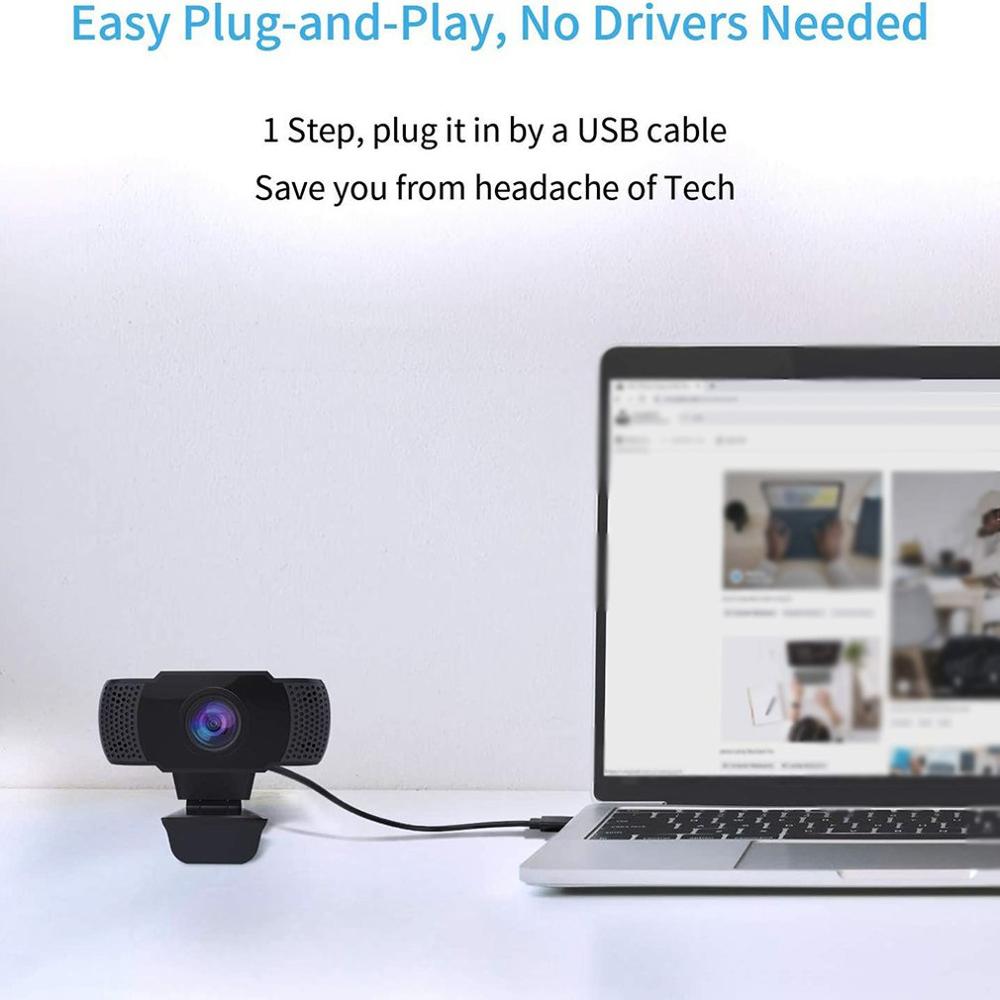 Low price High Definition Computer Web Camera Webcam With Microphone Plug And Play Usb Webcam Built-In Microphone