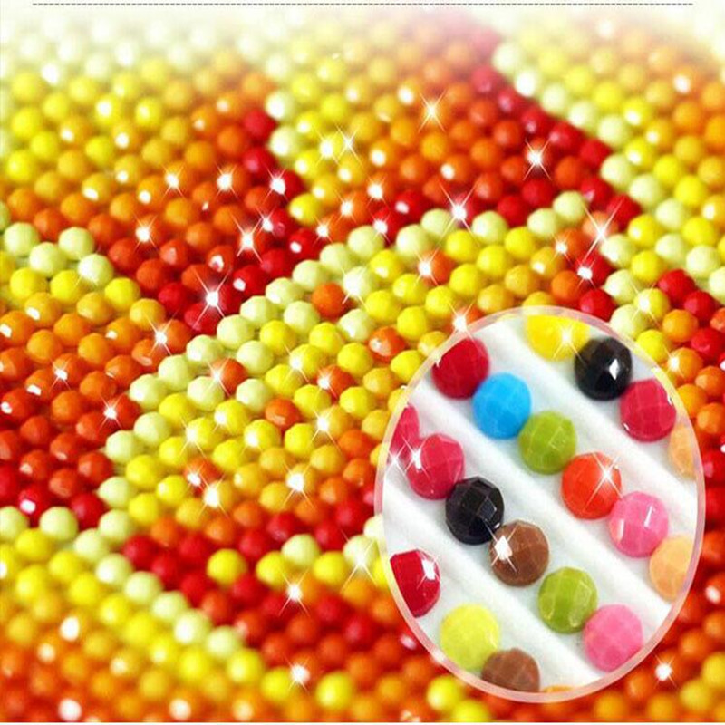 5d gjør-det-selv-maleri "fargerik sommerfugl" 3d diamantmaleri runde rhinestones diamantmaleri broderidyr