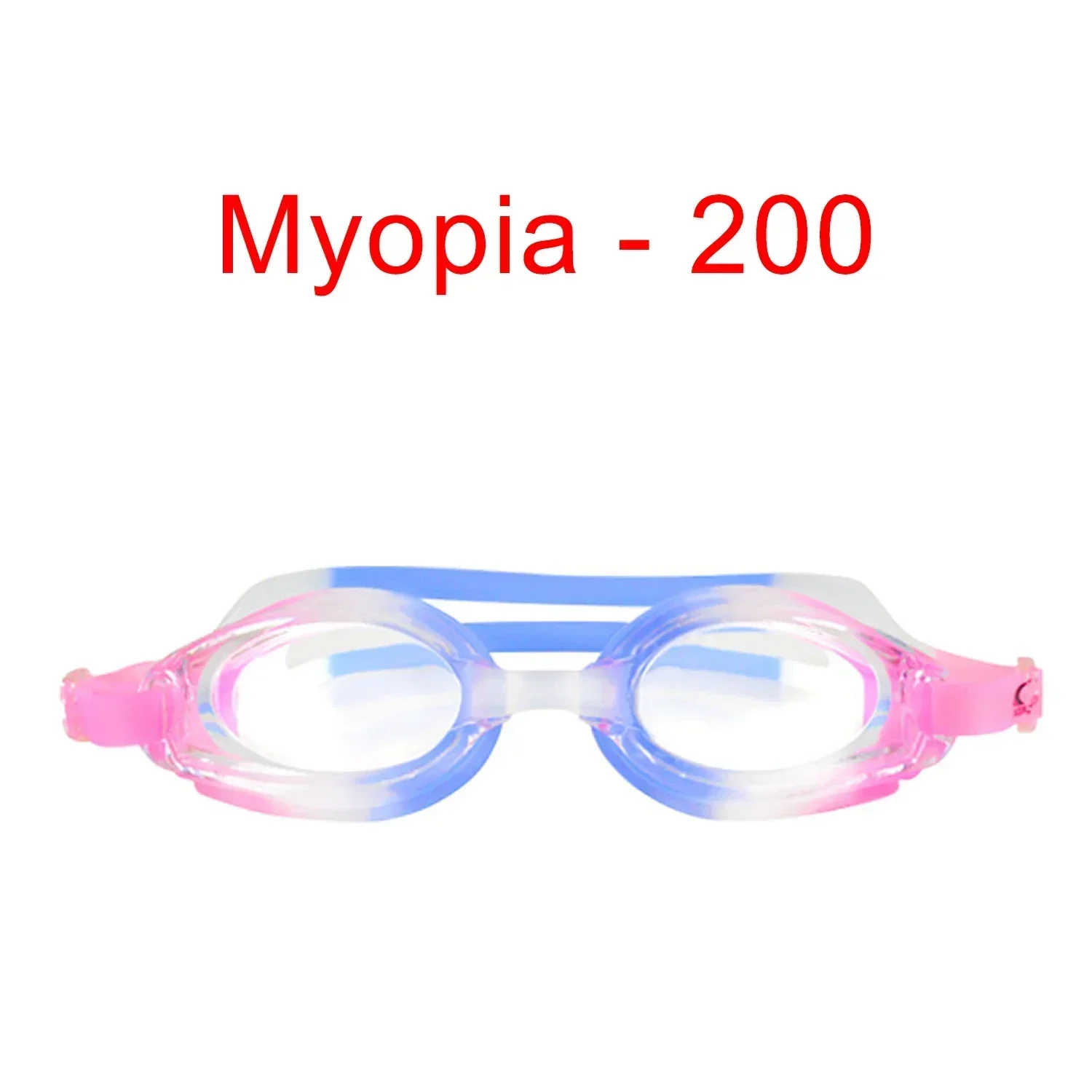Myopie Schwimmen Brille für freundlicher Ich bin ändern Von 4-14 (Ungefähre) Anti-Nebel Schwimmen Gläser Jungen Mädchen Brillen: Multi Violett-200
