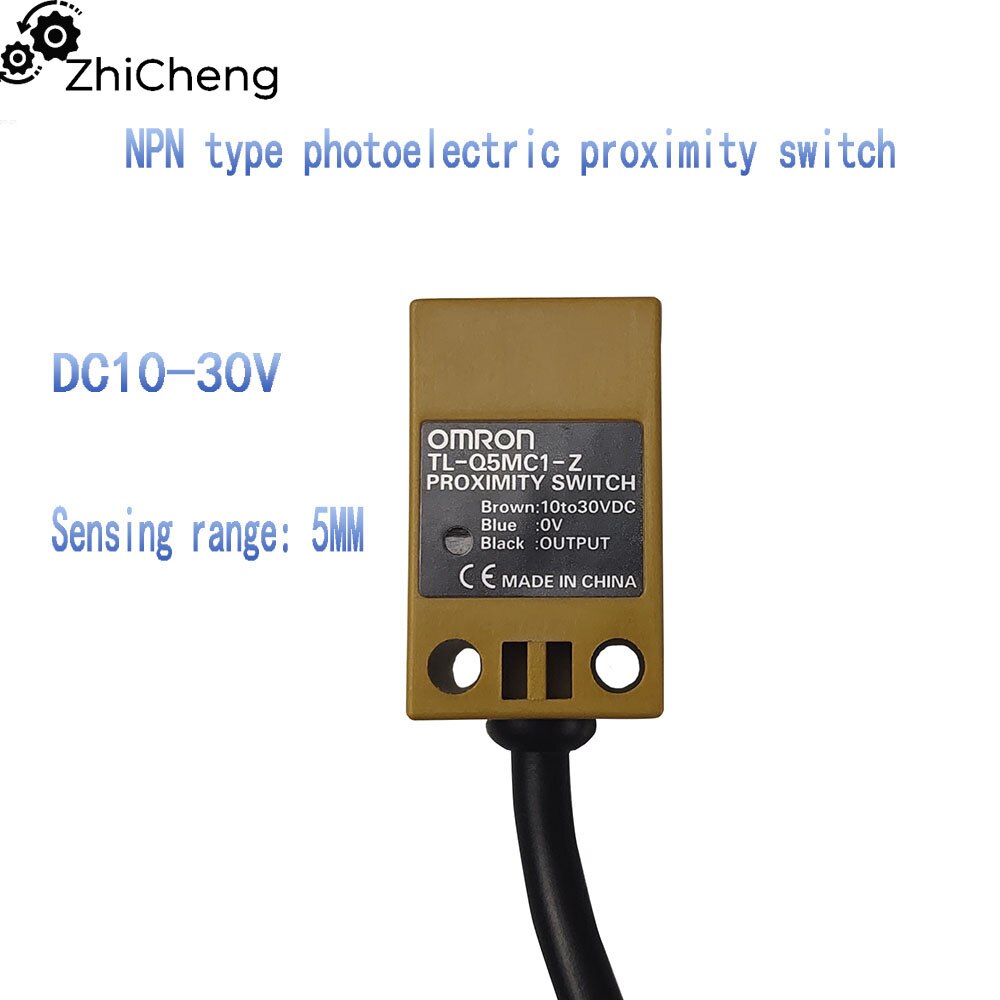 NPN photoelectric sensor switch Engraving machine limit origin switch Omron original authentic NPN proximity proximity switch
