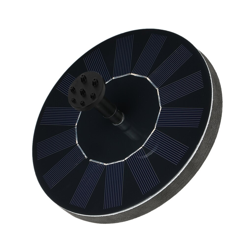 Solar Power Fountain for Pond Decor Outdoor Garden Fountain Water Pumps Kit Garden Watering Floating Water Fountain Solar Panel