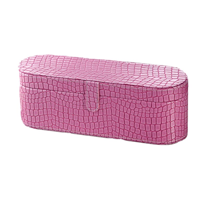 Hair Dryer Case Storage PU Cover Organizer Box for Dyson Supersonic Texture Grid Hair Dryer Storage Box