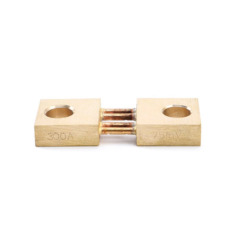 1pcs FL-19B Shunt 300A 75mV Welding Machine Brass Resistor DC Shunts For Current Analogue Panel Meter