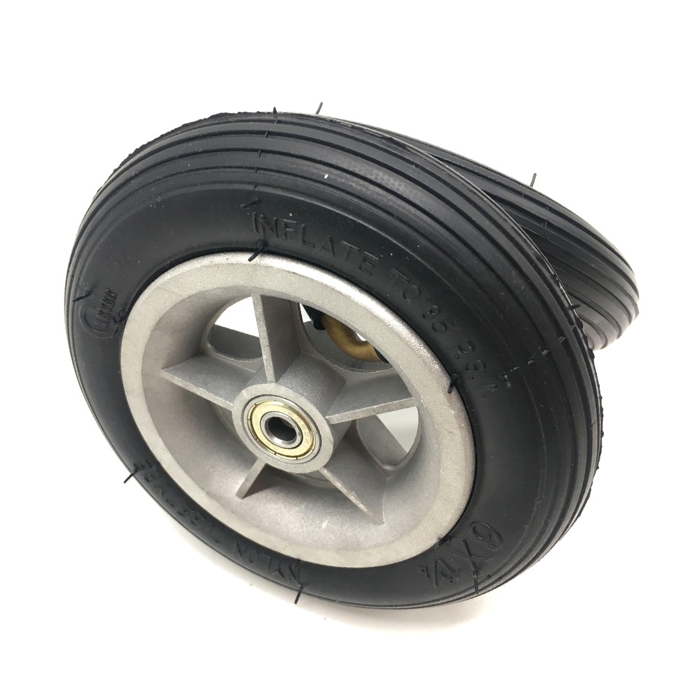 6 Inch Wheel 6x1 1/4 Inner Tube Outer Tyre for 6*1... – Grandado