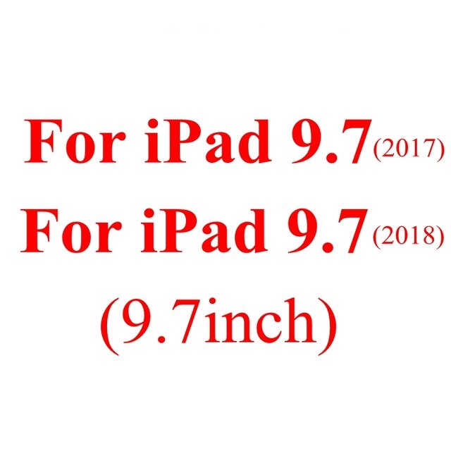 Anti-caída de caso para iPad aire 3 9,7 2 Mini 4 2 3 5 suave funda de silicona TPU para iPad Pro 10,5 11 12,9: For iPad 9.7 2017