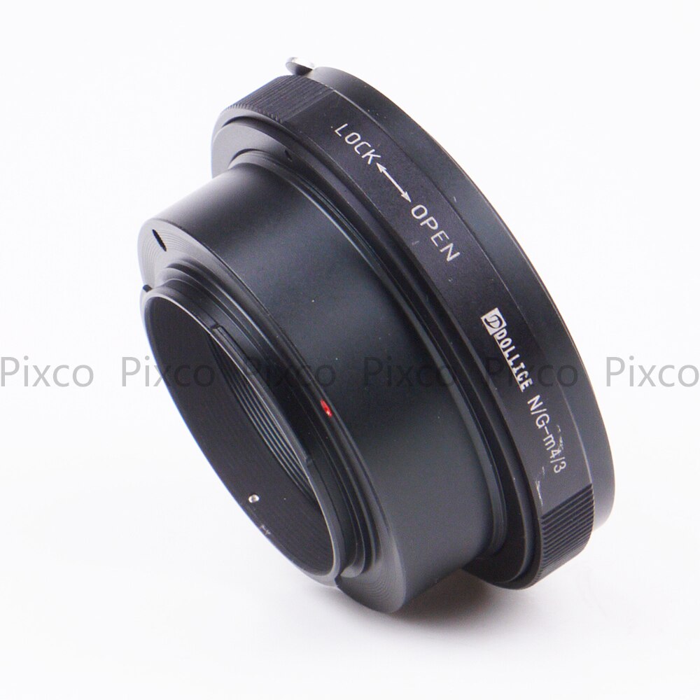 Dollice Adattatori per Obiettivi Fotografici Vestito per Nikon F Mount G Lens per Vestito per Micro Quattro Terzi 4/3 Della Macchina Fotografica per Il Built-in Diaframma di Controllo