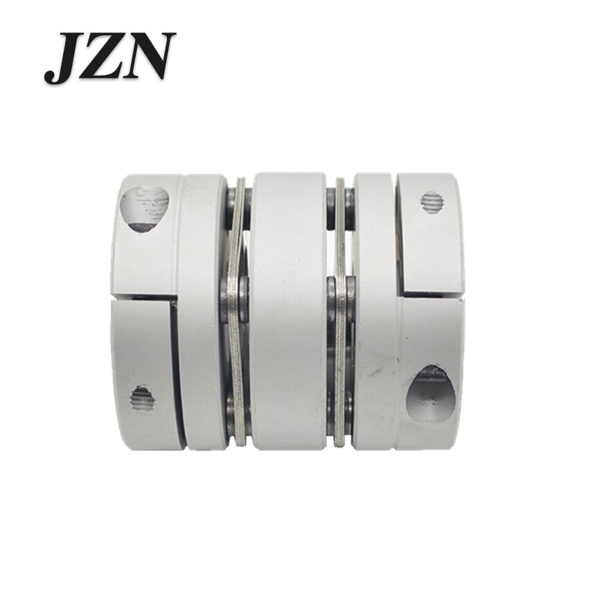 ! (1PCS) Aluminum alloy flexible double diaphragm coupling large torque screw servo motor coupling