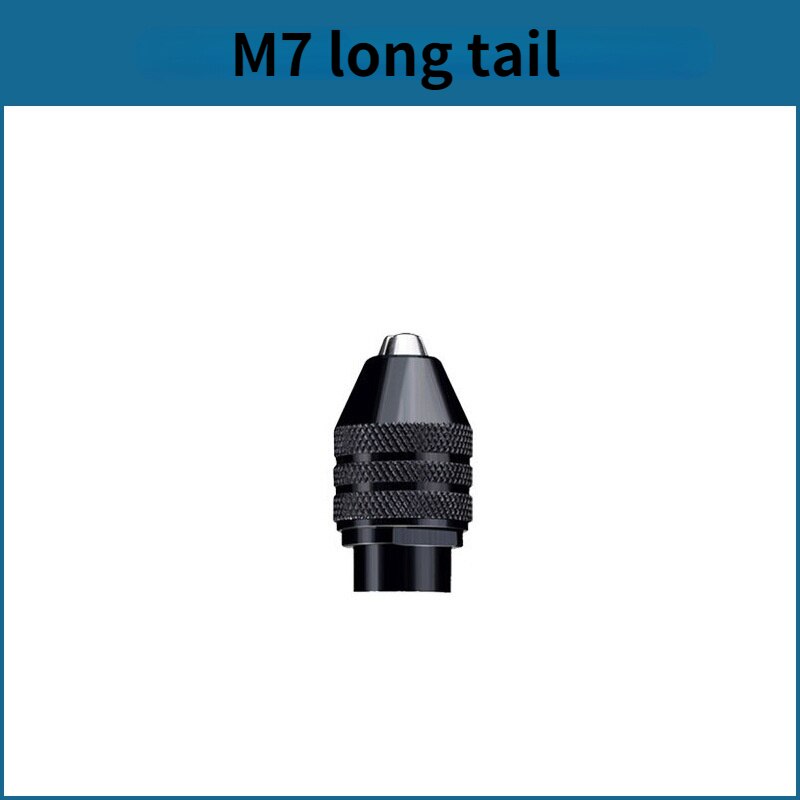 1pcs 0.3-3.6mm Multi Drill Chuck Keyless For Dremel Rotary Tools Keyless Drill Bit Chucks Adapter Converter Universal Mini Chuck: M7 L