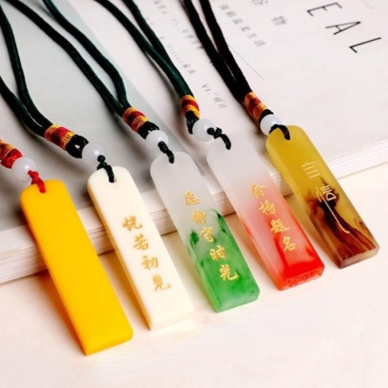 Flat Stamp Chinese Calligraphy Painting Personal Name Stamp Portable Clear Stamps Nurse Chinldren Sellos Private Stempel Carimbo