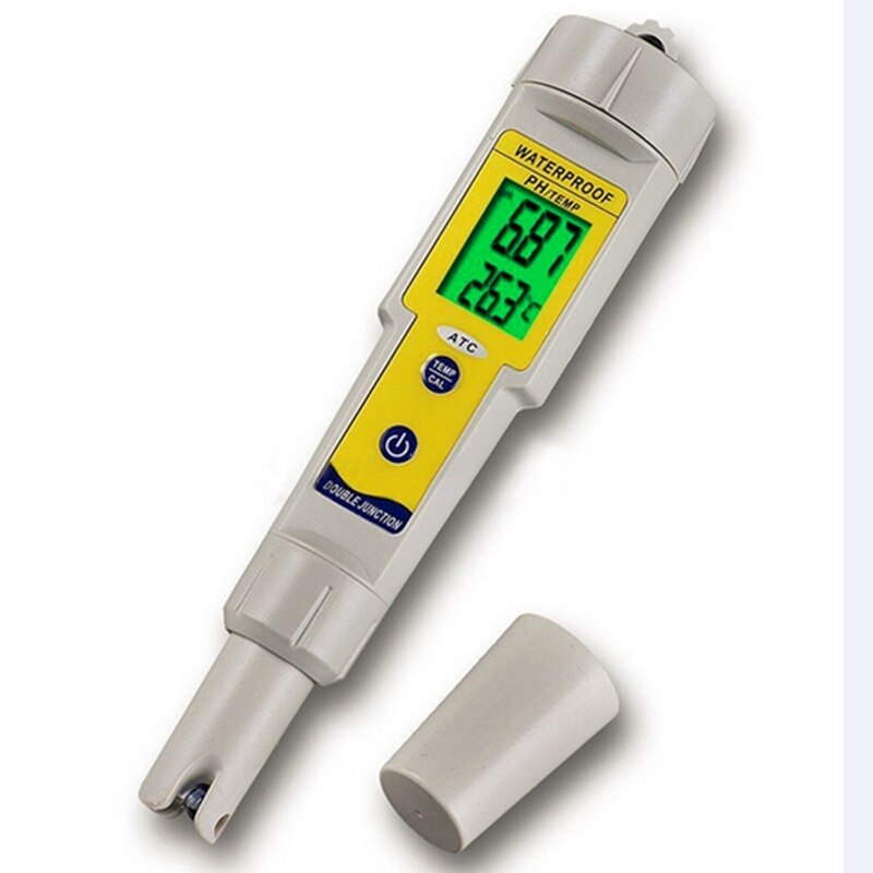 Water pH Analysis Device IP65 Waterproof Acidity Equipment Electrode Sensor For Aquarium Pool SPA PH Meter