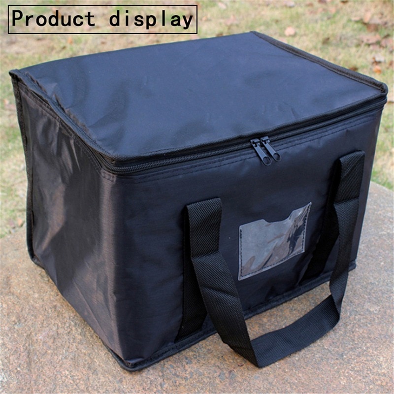 16l/28l/50l/70l pungi pentru alimente izolate impermeabile, reutilizabile, pentru băcănie, pentru servitor de bufet, tavă de încălzire, recipient pentru prânz, cutie pentru pizza