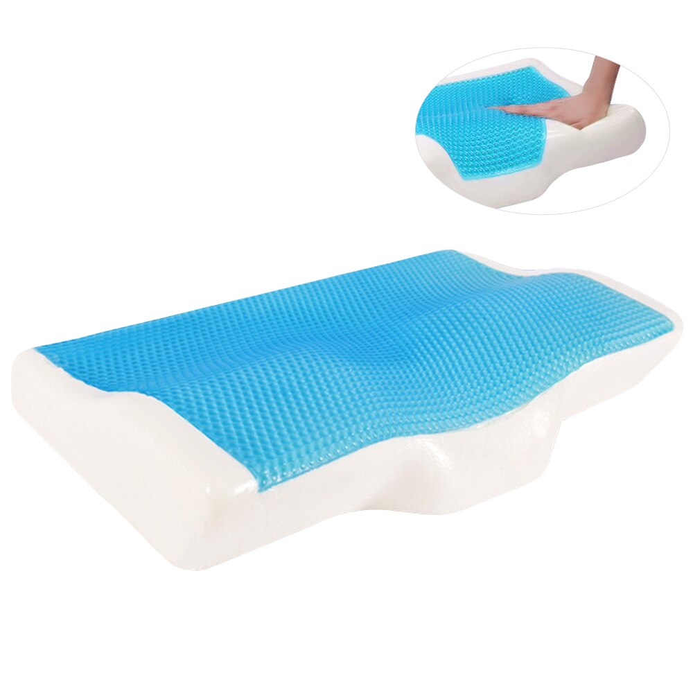 50*30/60*35Cm Memory Foam Beddengoed Kussen Nek Bescherming Trage Rebound Memory Foam Vlinder Vormige Kussen Gezondheid cervicale Nek