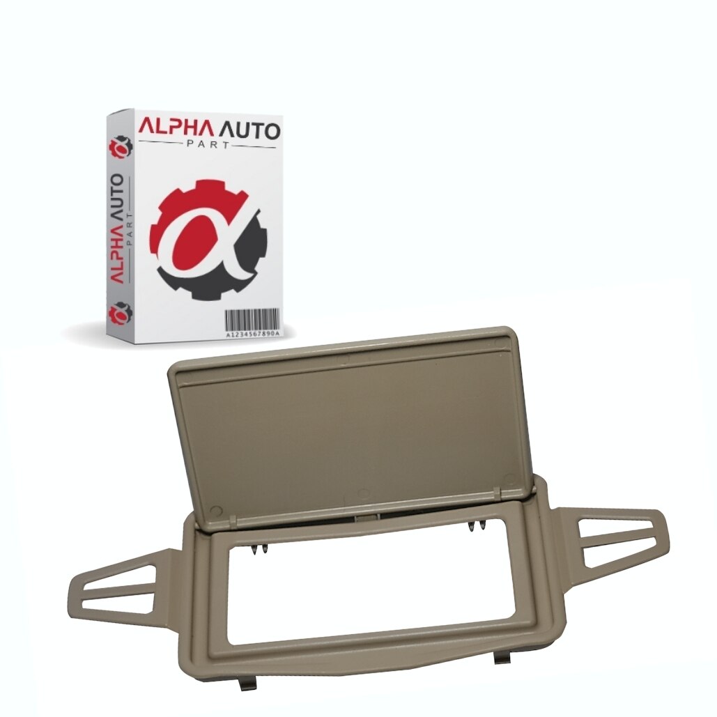 Zonnescherm Spiegel Cover Voor Mercedes E Klasse W210-Dark Beige