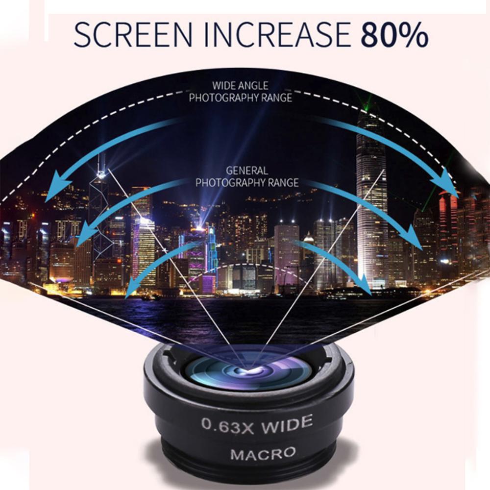 Moblie Telefoon Vullen Licht Selfie Ring Groothoek Lens Schoonheid Licht Macro Fotografie Camera Shot Oplaadbare Led Selfie Ring