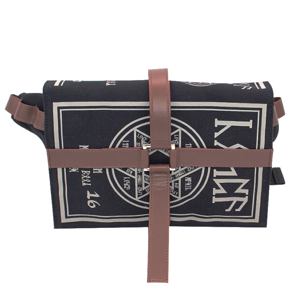 Gothic Magical Ban Boek Messenger Crossbody Bag Cosplay Verstelbare Voor Studenten HSJ88