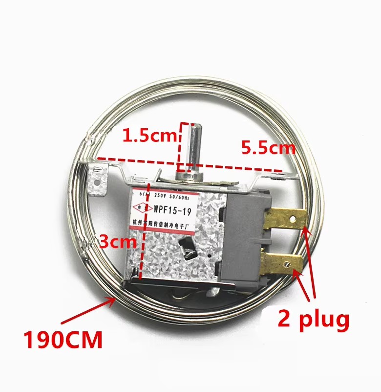 PRETYZOOM Universal-Thermostat-Knopf Für Kühlschrank – 4er Set, ABS, Präzise Temperaturmarkierungen, Einfache Montage, Für Gefrierschrank & Kühlschrank