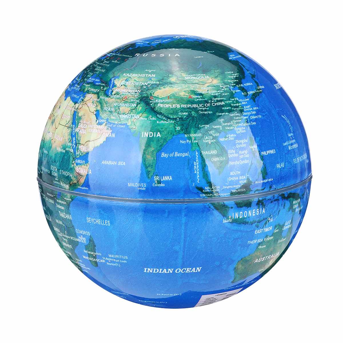 Globe électronique flottant en lévitation magnétique, carte du monde, lumière LED Terrestre, jouets d'apprentissage pour enfants, décoration de bureau