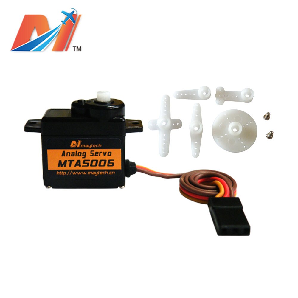 Venta de liquidación Maytech 1.2kg.cm a 4,8 V servo analógico para coches rc, helicóptero y avión