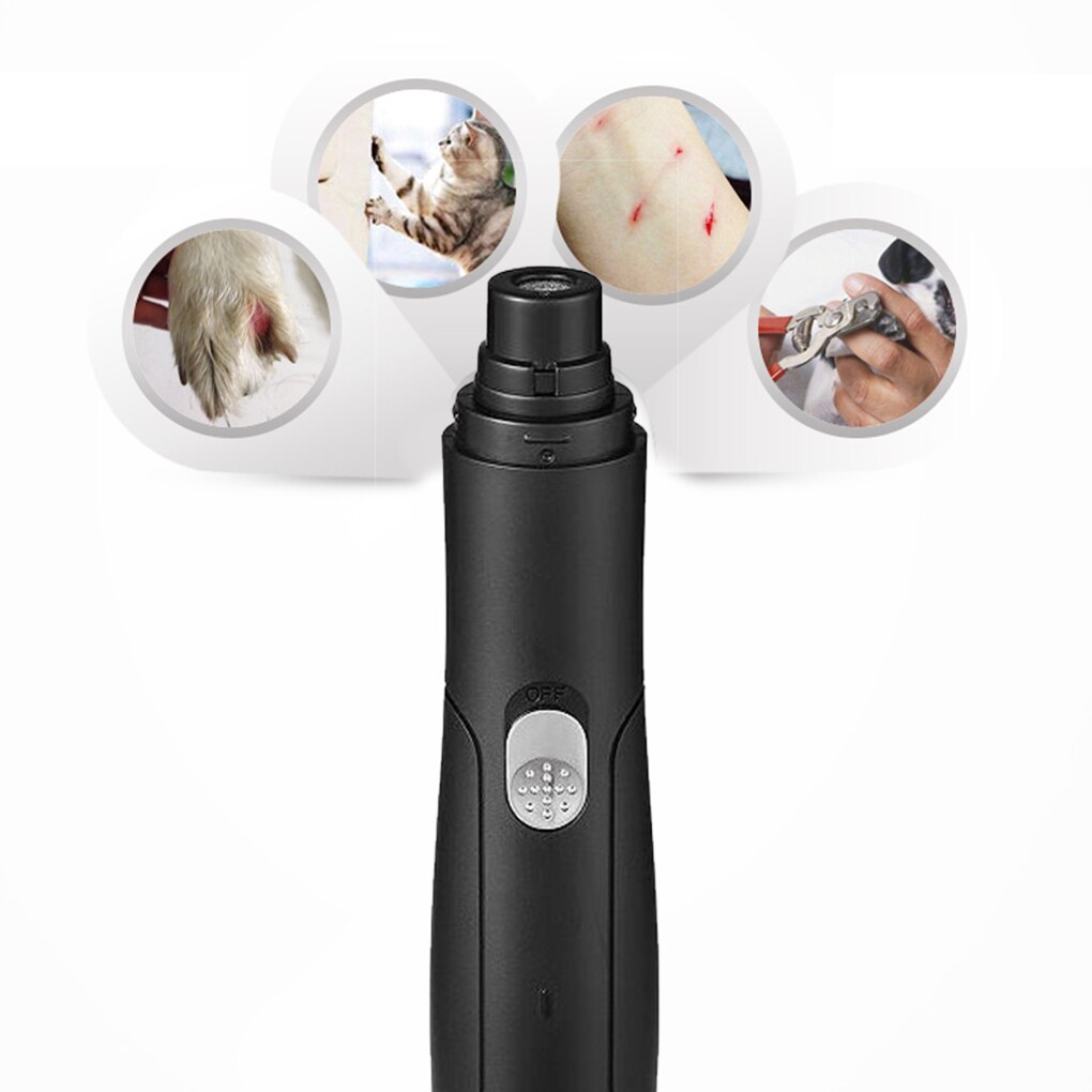 Máquina pulidora automática de lima de uñas para mascotas, herramienta recortadora para manicura y pedicura