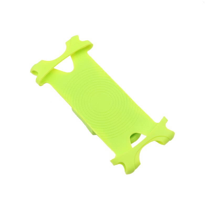 Bicycle Phone Holder Bike Motocycle Smartphone Support Aluminum Alloy Silicon Adjustable MTB Road Cycling Handlebar Mount Stand: Green
